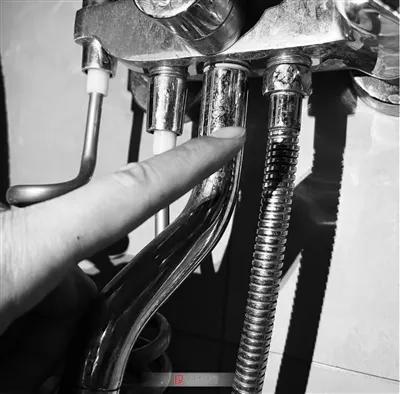 The Shower Shower Is Rusty in Many Places And The Business Is Refused