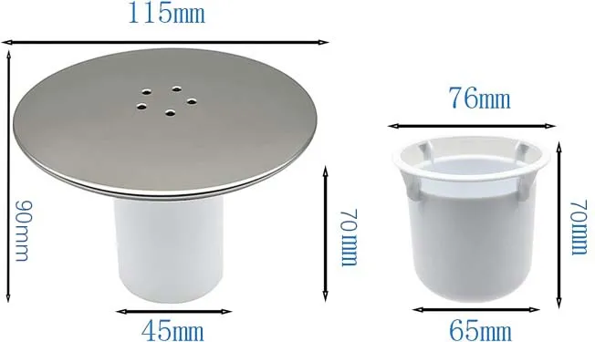 Portable Bouncing Floor Drain Portable Bouncing Floor Drain